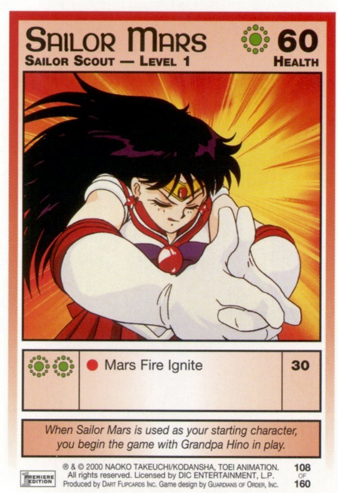 Sailor Mars, Level 1